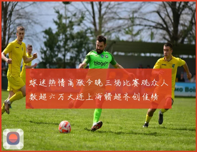 球迷热情高涨今晚三场比赛观众人数超六万大连上海赣超齐创佳绩